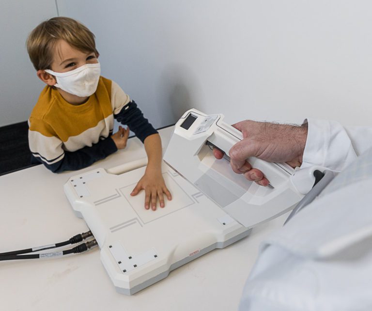 Micro C used for pediatric MSK clinic